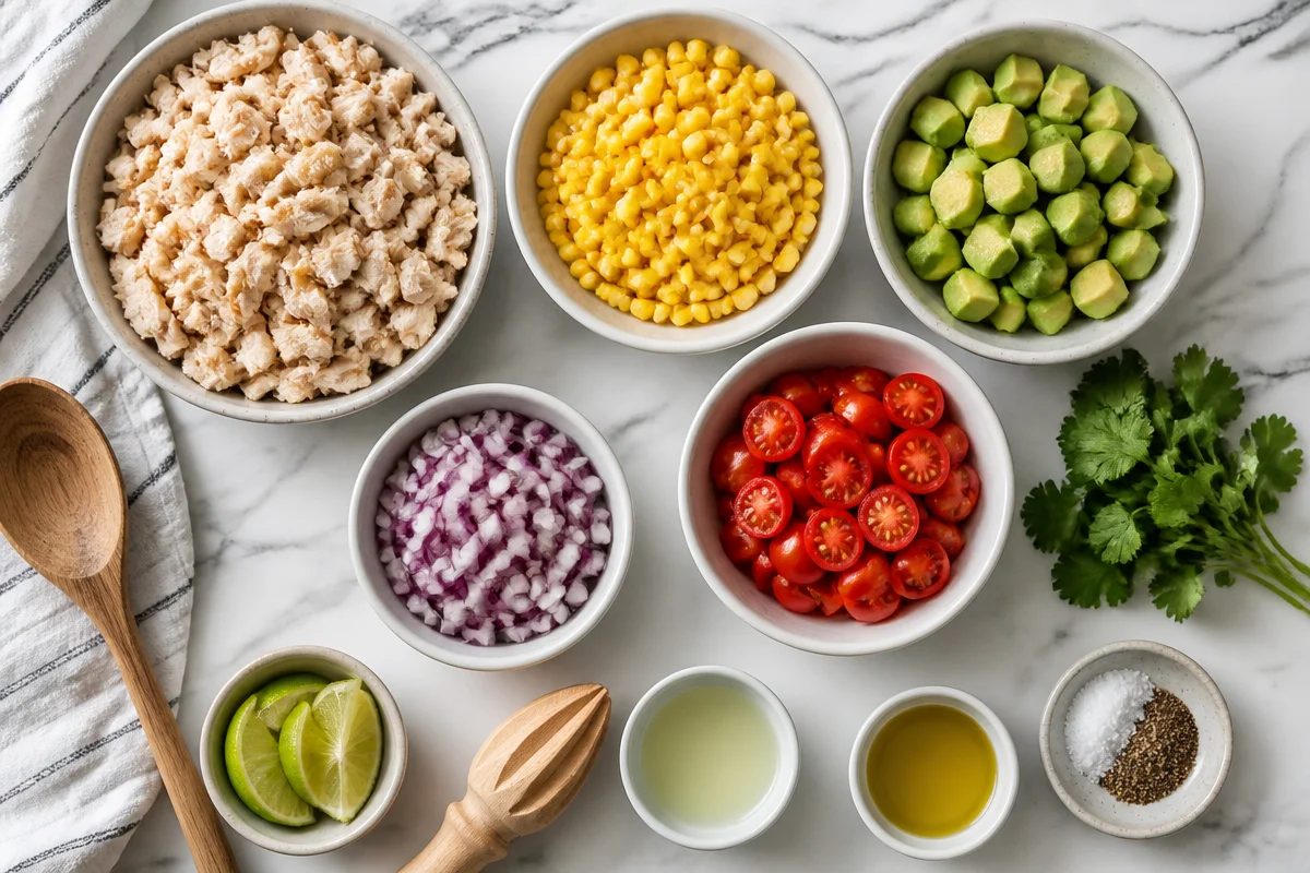 Delicious Corn and Avocado Chicken Salad You’ll Love