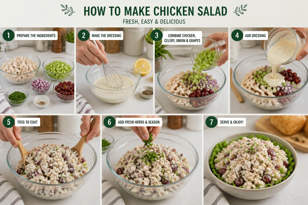 Corn and avocado chicken salad.