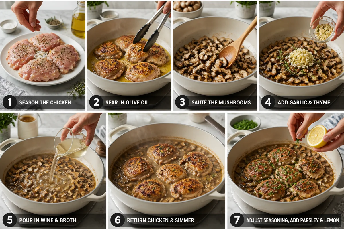 Mouthwatering Mushroom Chicken Skillet for Busy Weeknights