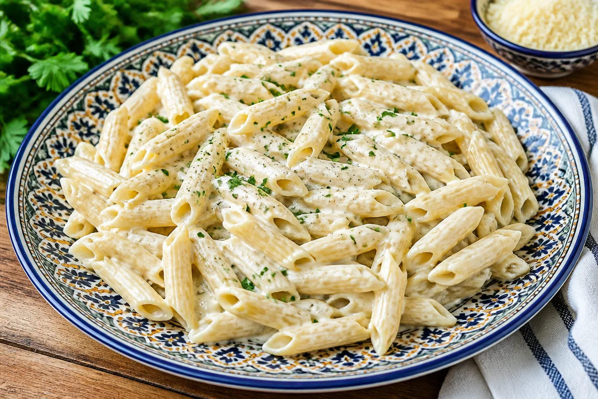Quick and Easy One-Pot Creamy Parmesan Garlic Pasta Delight