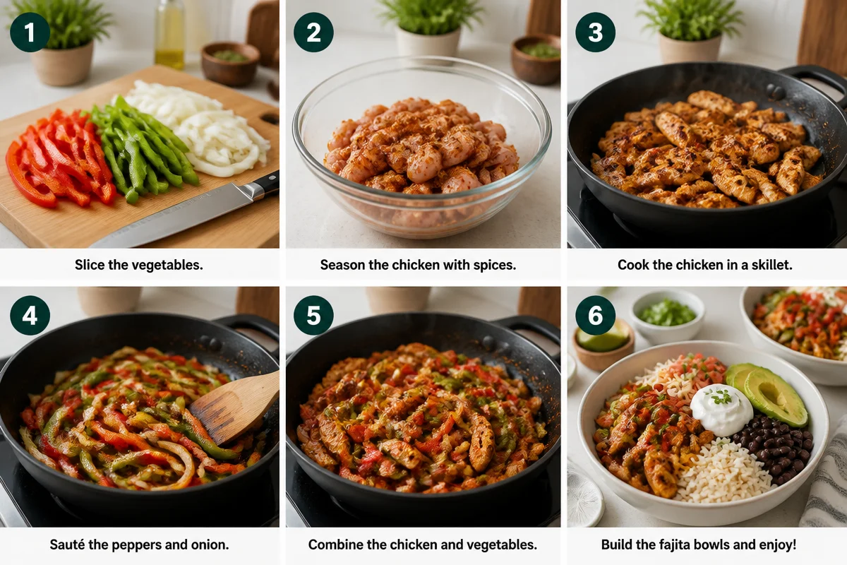 Savory Chicken Fajita Bowls for Busy Weeknights