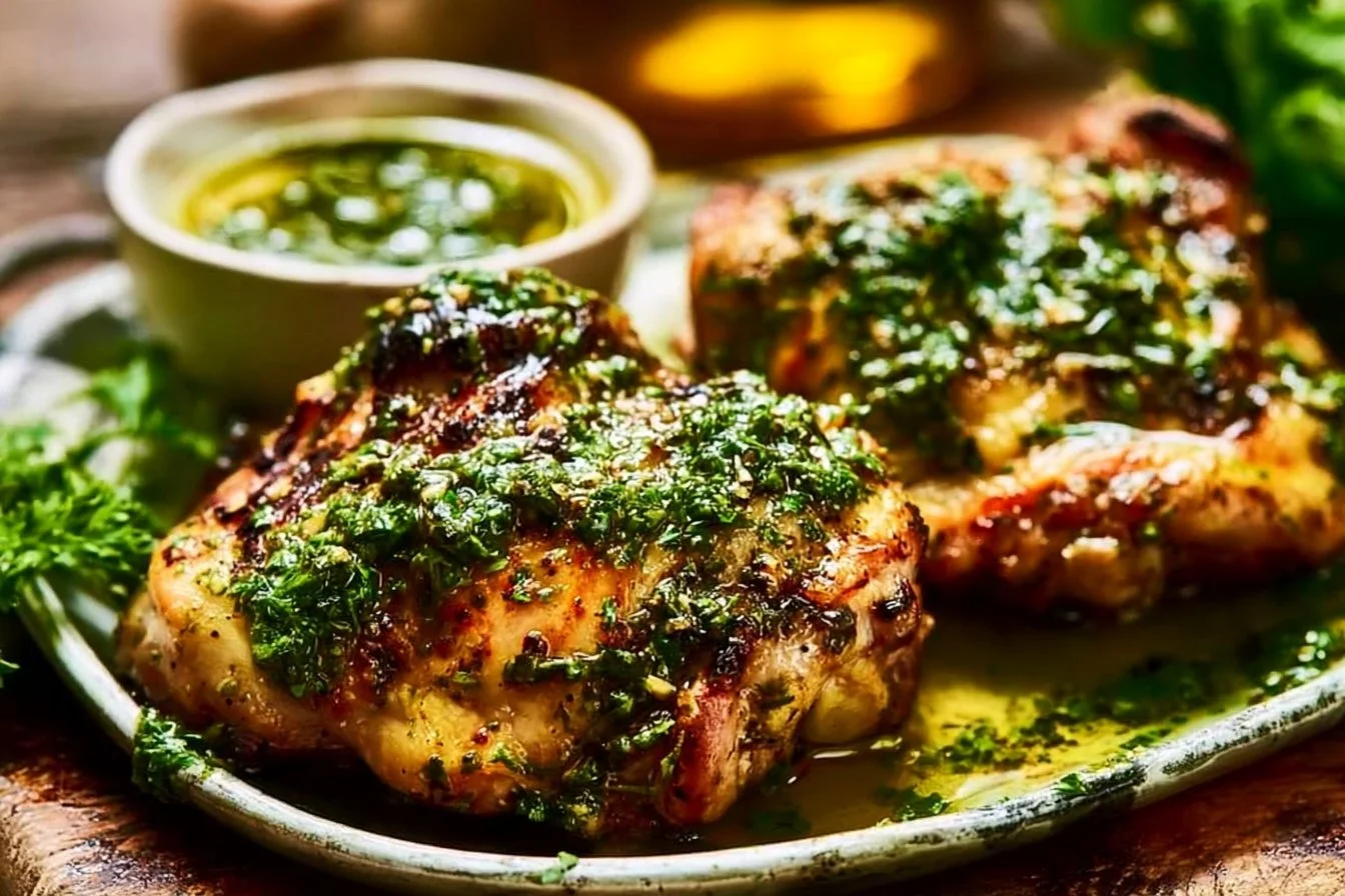 Chimichurri Chicken Thighs