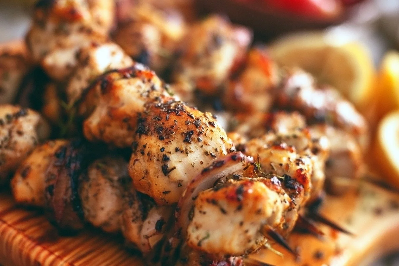 Greek Chicken Kabobs